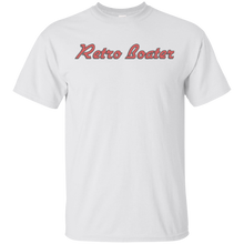 Retro Boater in Red G200 Gildan Ultra Cotton T-Shirt