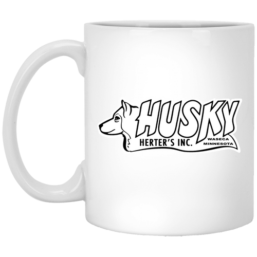 HERTER'S Husky Snowmobiles 11 oz. White Mug