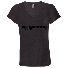 Vintage Ducati B6005 Ladies' Jersey V-Neck T-Shirt