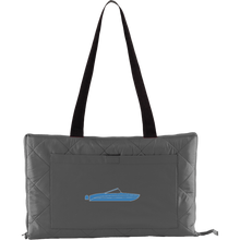 I/O in Blue by Retro BoaterBP70 Port Authority Picnic Blanket