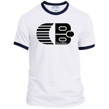 Classic Boater Logo  Port & Co. Ringer Tee