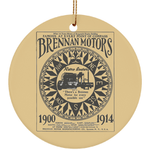 Brennan Engine Co. SUBORNC Ceramic Circle Ornament