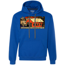 Woody's Nauti Marina by Retro Boater Gildan Heavyweight Pullover Fleece Sweatshirt