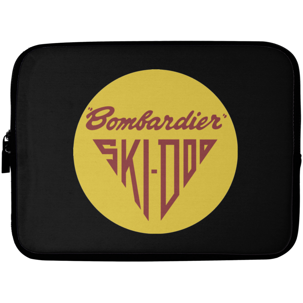 Vintage Ski-Doo Bombadier Logo Laptop Sleeve - 10 inch