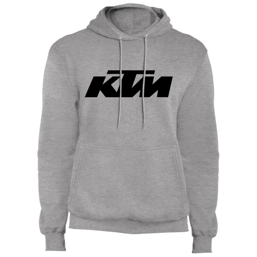 Classic Style in Black KTM Motorcycle Core Fleece Pullover Hoodie
