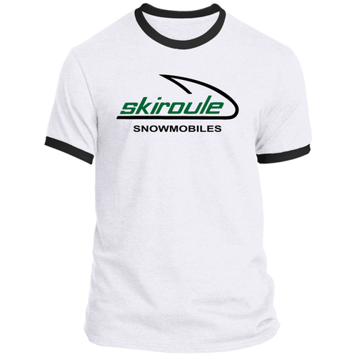 Vintage Skiroule Snowmobiles Ringer Tee