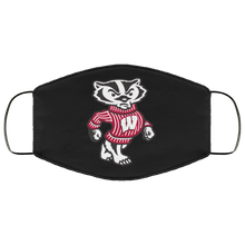 Wisconsin Bucky Badger FMA Face Mask
