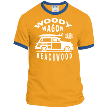 Speedtiques Woody Wagon Port & Co. Ringer Tee