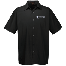 Dock Buster by Retro Boater M545 Harriton Men's Snap Closure Short Sleeve Shirt