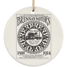 Brennan Engine Co. SUBORNC Ceramic Circle Ornament