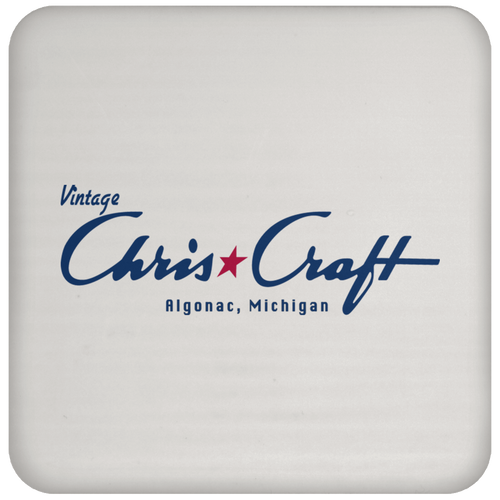 Vintage Chris Craft Algonac, Michigan UN5677 Coaster