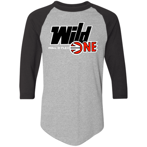 Roll-O-Flex Wild One Snowmobile Colorblock Raglan Jersey