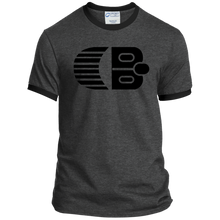 Classic Boater Logo  Port & Co. Ringer Tee