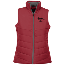 Woodies Restorations Logo 229314 Holloway Ladies' Quilted Vest