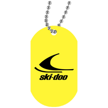 Vintage Ski-Doo Snowmobiles UN5588 White Dog Tag