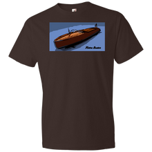 Vintage Chris Craft Runabout by Retro Boater  Anvil Lightweight T-Shirt 4.5 oz