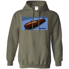 Vintage Chris Craft Runabout by Retro Boater  Gildan Pullover Hoodie 8 oz.