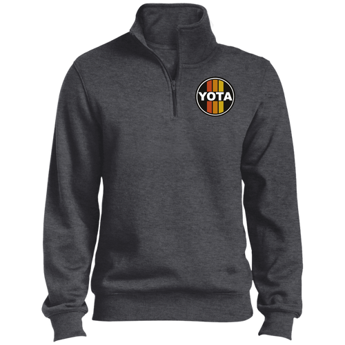 Vintage look Yota Toyota Circle Sign Style 1/4 Zip Sweatshirt