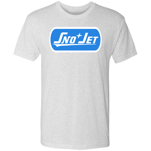 Vintage Sno Jet Snowmobiles Men's Triblend T-Shirt