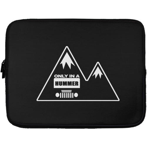 Classic Only in a Hummer with Mountains 72041 Laptop Sleeve - 13 inch