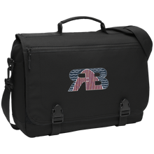 Retro Boater Logo Colored BG304 Port Authority Messenger Briefcase