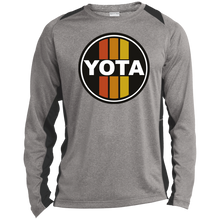 Classic Toyota Yota SUV Truck ST361LS Long Sleeve Heather Colorblock Performance Tee