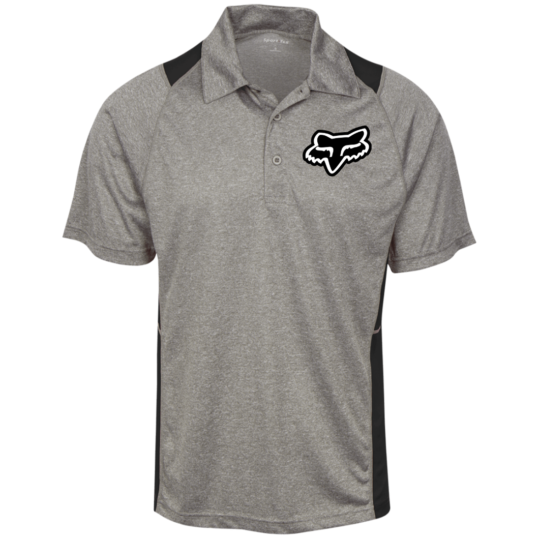 Vintage Fox Racing Heather Moisture Wicking Polo