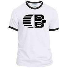 Classic Boater Logo  Port & Co. Ringer Tee