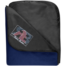 Retro Boater Logo TB850 Port Authority Fleece & Poly Blanket