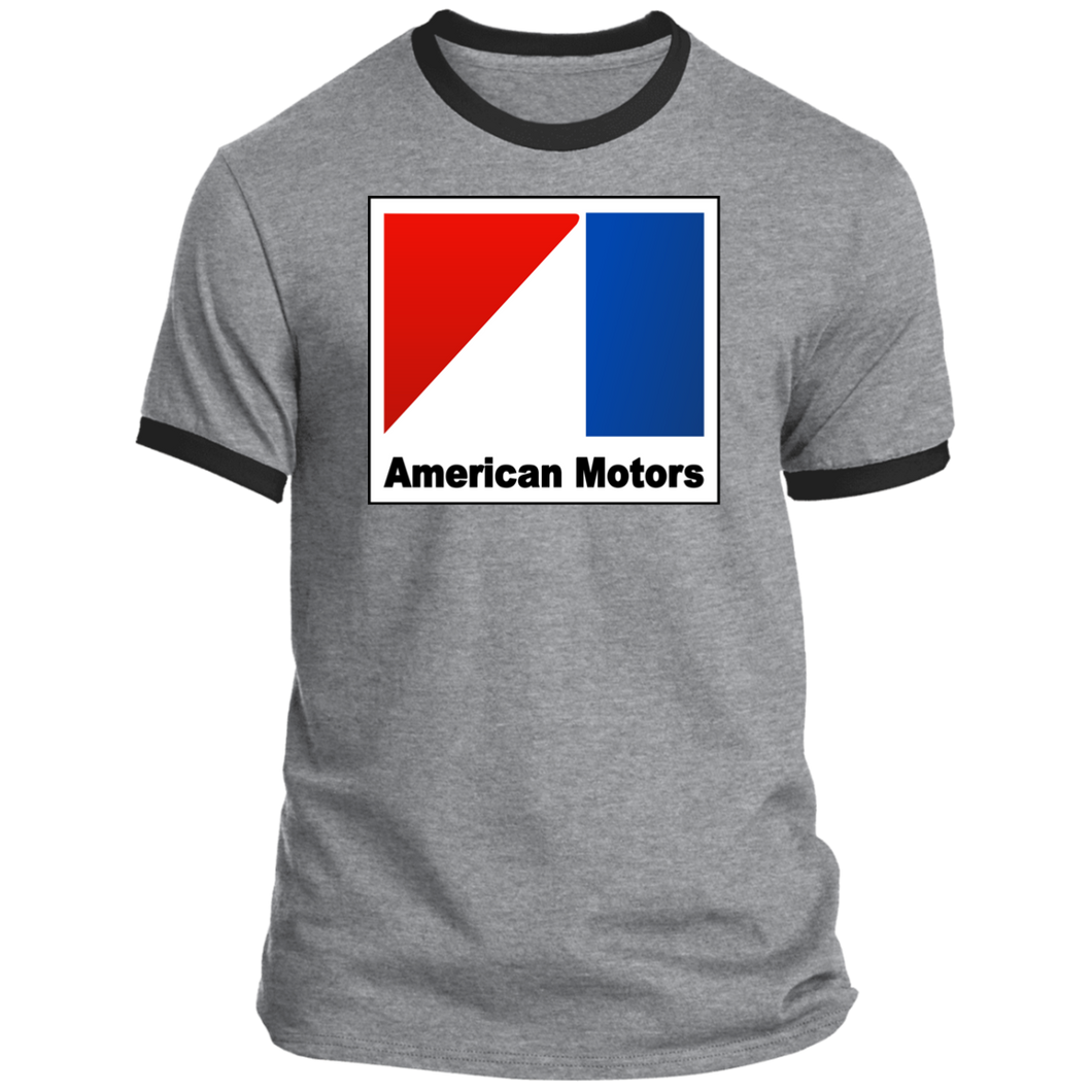 Vintage AMC American Motors Red, White, and Blue Ringer Tee