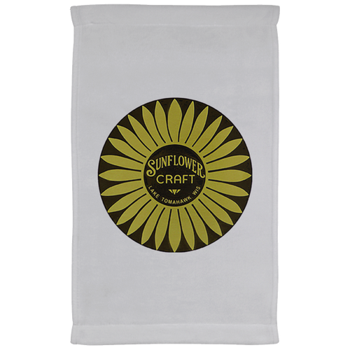 Sunflower Boats by Retro Boater Kitchen Towel - 11 x 18 Inch