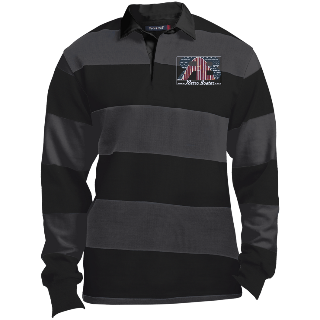 ST301 Sport-Tek LS Rugby Polo