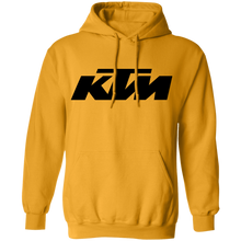Classic Style in Black KTM Motorcycle Pullover Hoodie