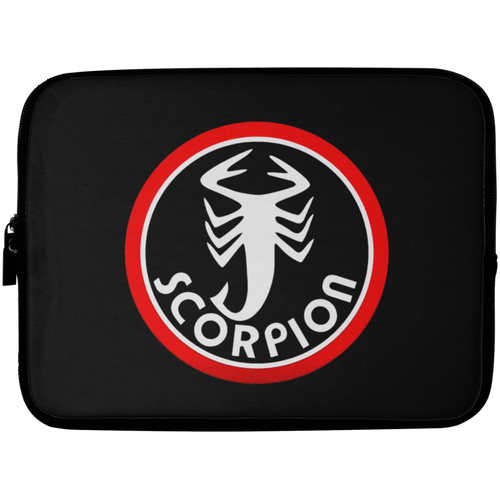 Vintage Scorpion Snowmobile Laptop Sleeve - 10 inch