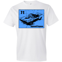 1971 Plymouth Cuda 980 Anvil Ultra Cotton T-Shirt by SpeedTiques