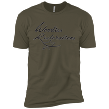 Woodies Restorations Logo NL3600 Next Level Premium Short Sleeve T-Shirt