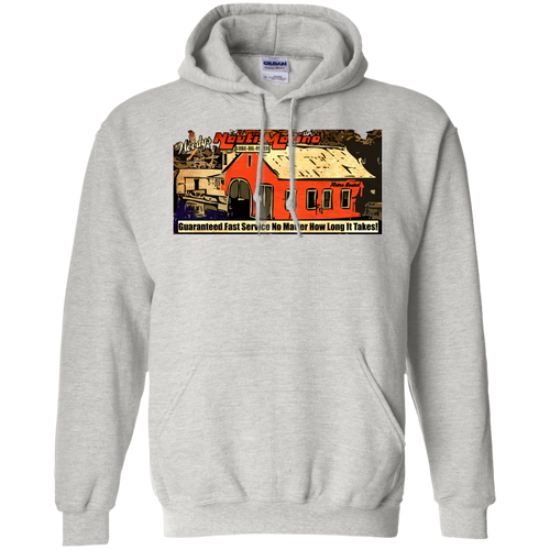 Woody's Nauti Marina by Retro Boater Gildan Pullover Hoodie 8 oz.