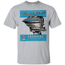 Champion Outboard Engines by Retro Boater G200 Gildan Ultra Cotton T-Shirt