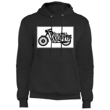 Vintage Triumph Motorcycle Core Fleece Pullover Hoodie
