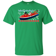 Santa and Rudolph take a Chris Craft Cruise G200 Gildan Ultra Cotton T-Shirt