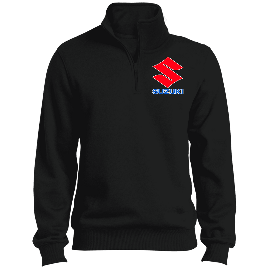 Vintage Suzuki Motorcycle ATV 1/4 Zip Sweatshirt Vintage Suzuki Motorcycle ATV 1/4 Zip Sweatshirt