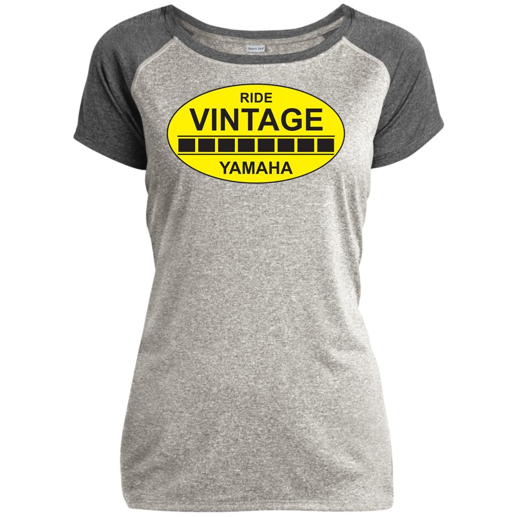 LST362 Ladies Heather on Heather Performance T-Shirt
