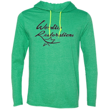 Woodies Restorations Logo 987 Anvil LS T-Shirt Hoodie