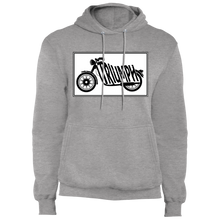 Vintage Triumph Motorcycle Core Fleece Pullover Hoodie