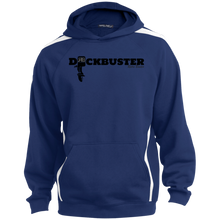 Dock Buster ST265 Sport-Tek Sleeve Stripe Sweatshirt with Jersey Lined Hood