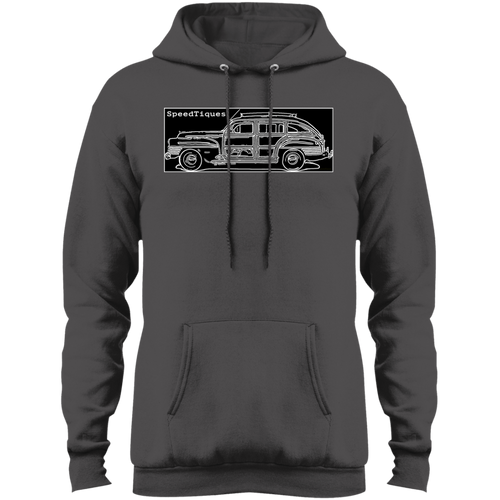 1942 Chrysler Town and Country Barrelback by Speedtiques Port & Co. Core Fleece Pullover Hoodie