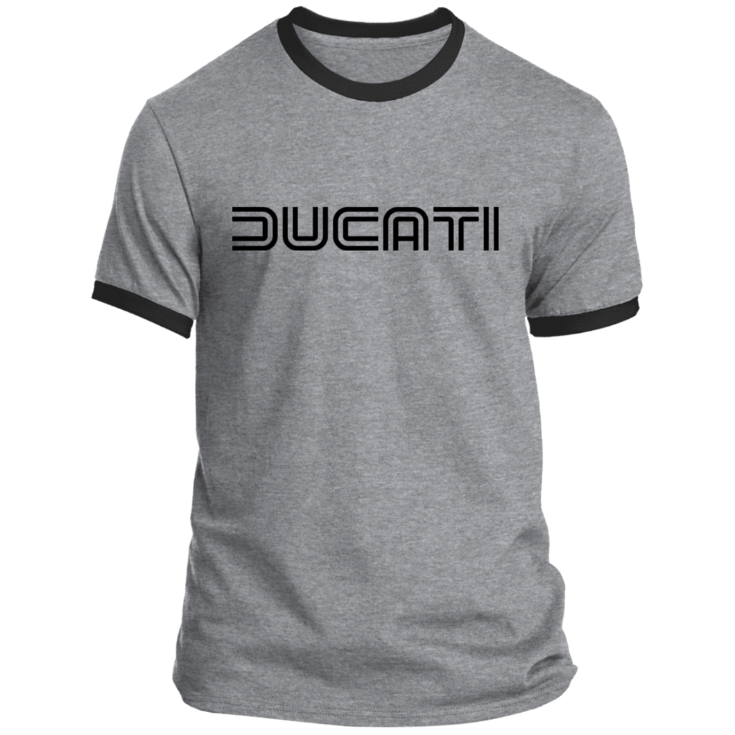 Vintage Ducati Ringer Tee