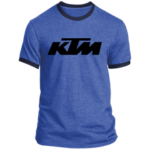 Classic Style in Black KTM Motorcycle Ringer Tee