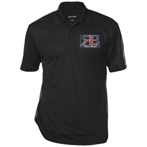 ST695 Sport-Tek Performance Textured Three-Button Polo