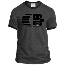Classic Boater Logo  Port & Co. Ringer Tee